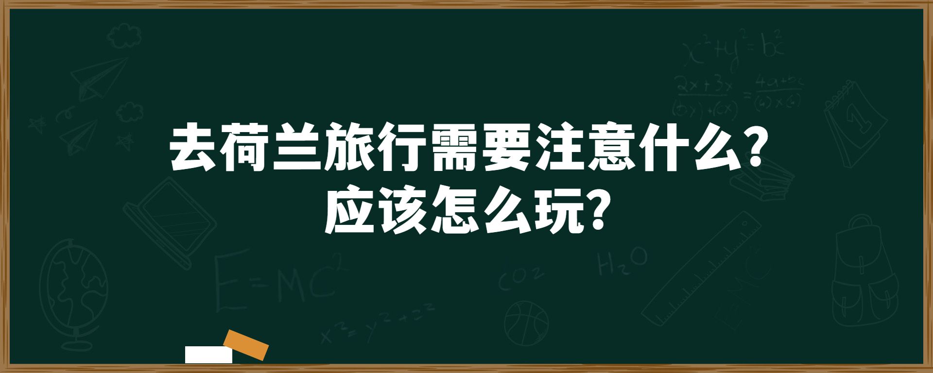 去荷兰旅行需要注意什么？应该怎么玩？