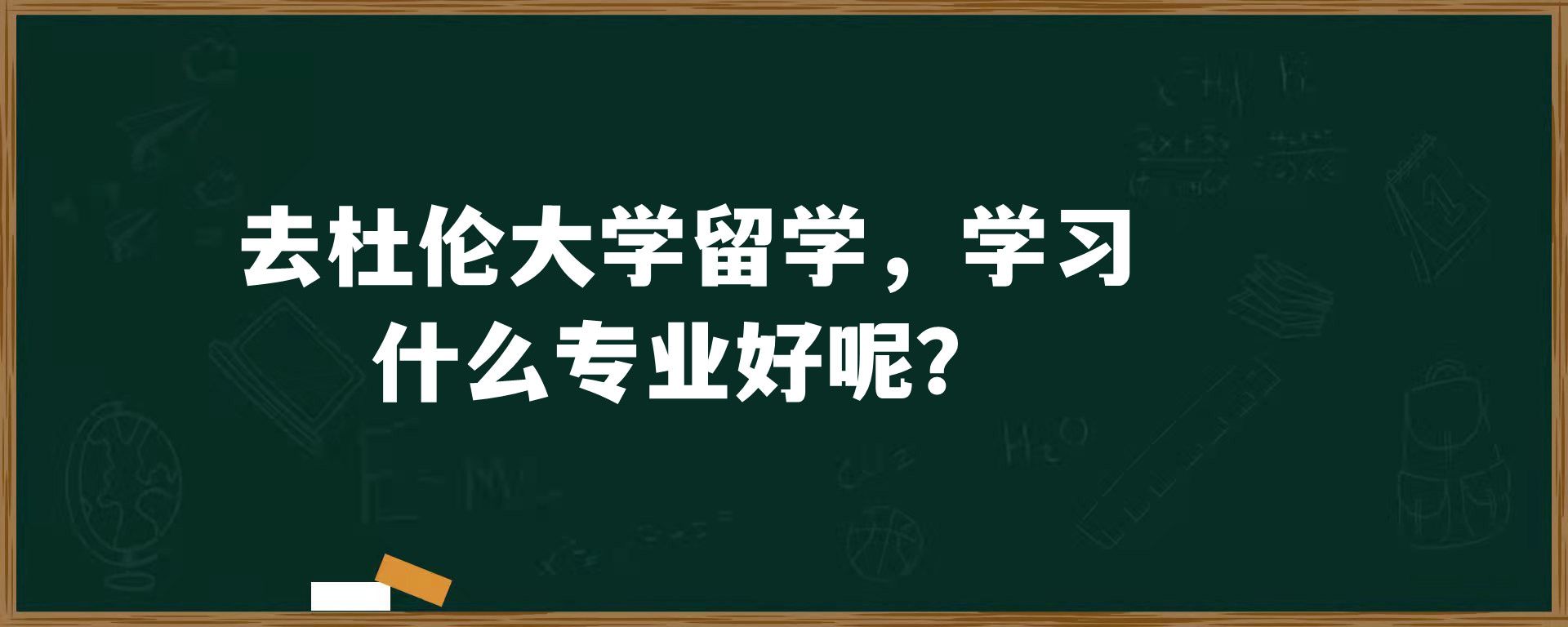 去杜伦大学留学，学习什么专业好呢？