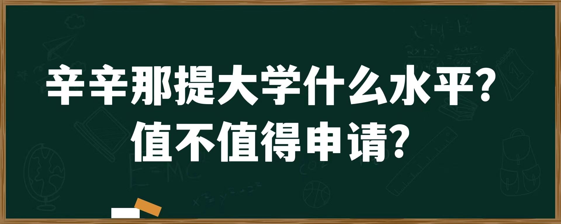 辛辛那提大学什么水平？值不值得申请？