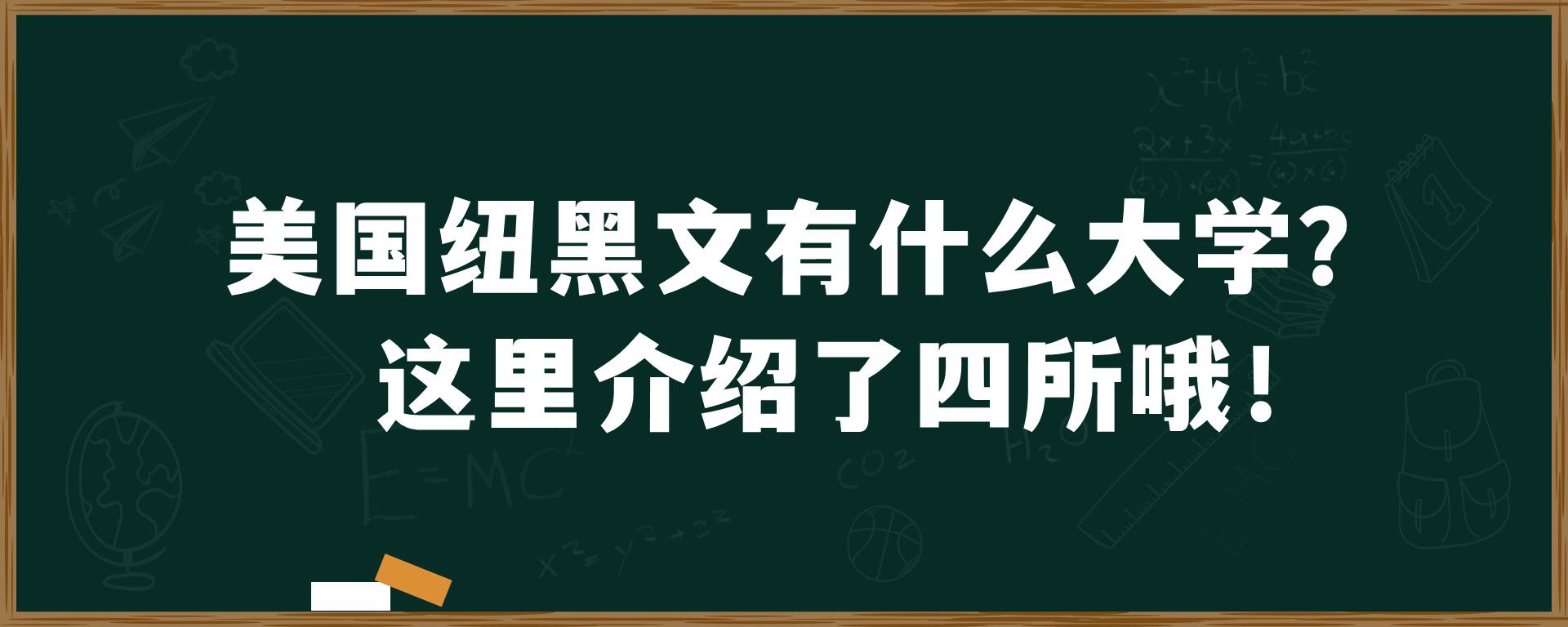 美国纽黑文有什么大学？这里介绍了四所哦！