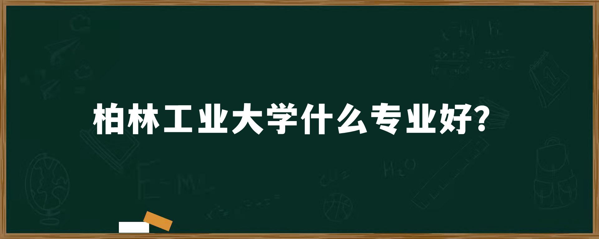 柏林工业大学什么专业好？