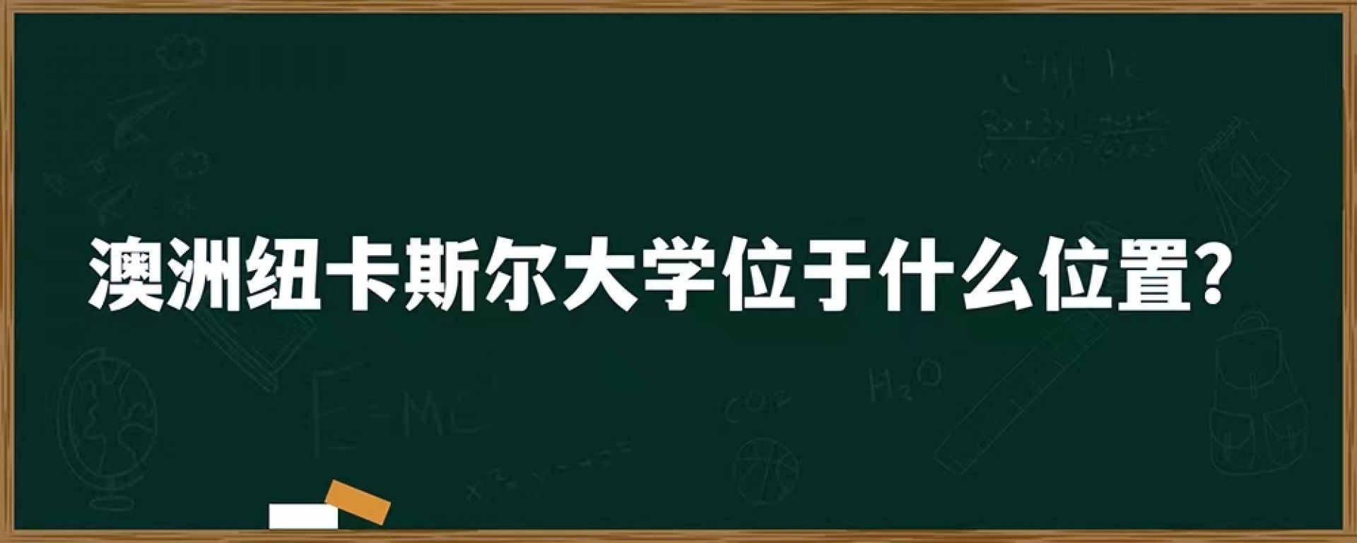 澳洲纽卡斯尔大学位于什么位置？