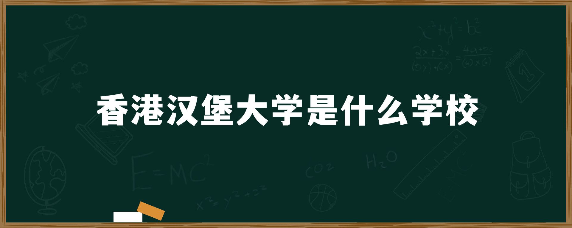 香港汉堡大学是什么学校