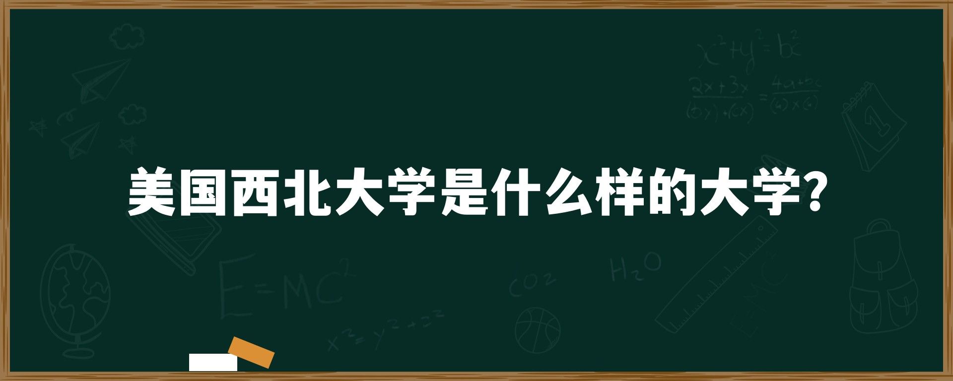 美国西北大学是什么样的大学？