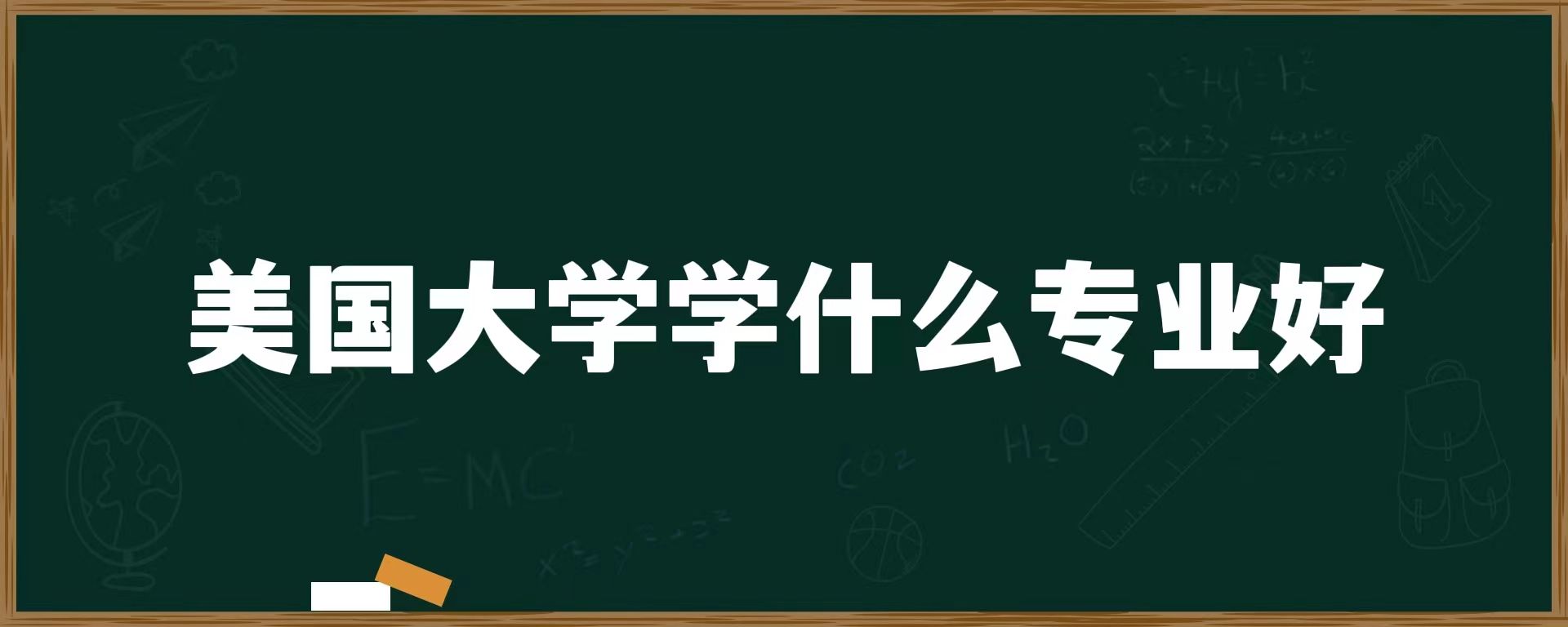 美国大学学什么专业好