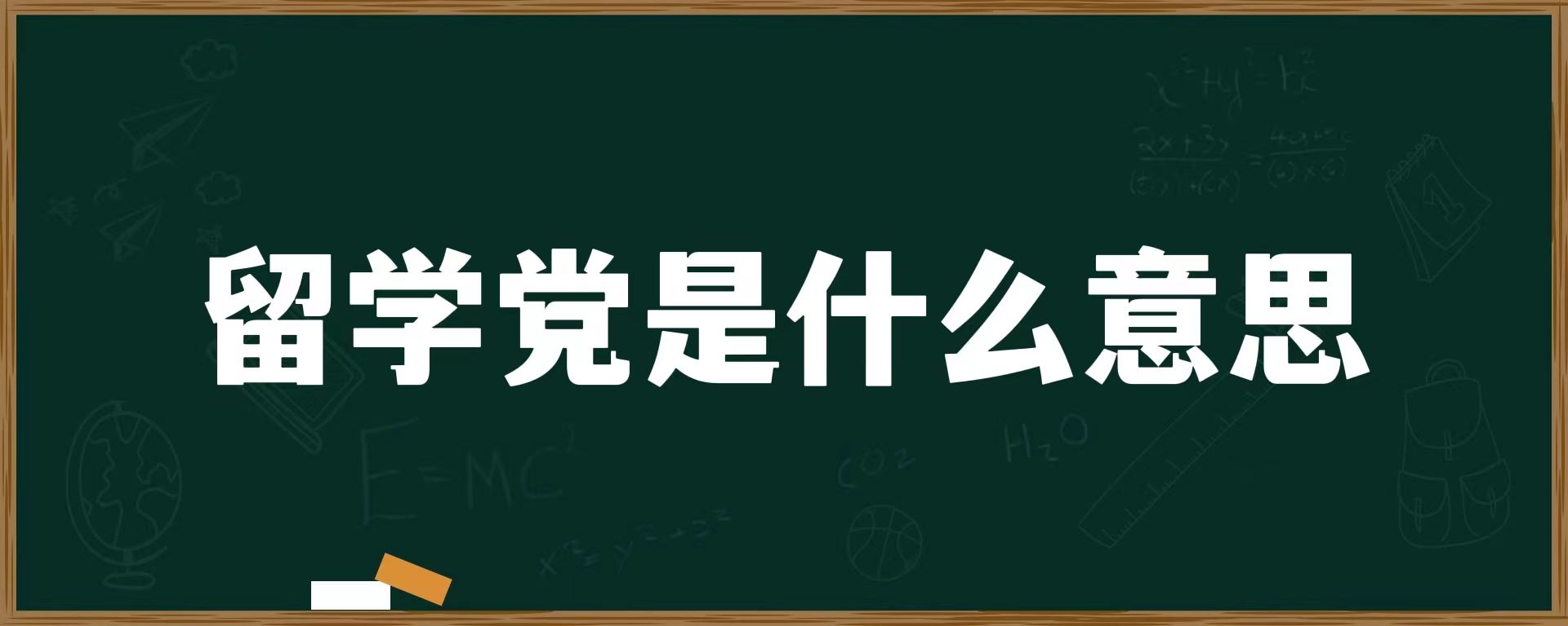 留学 什么意思