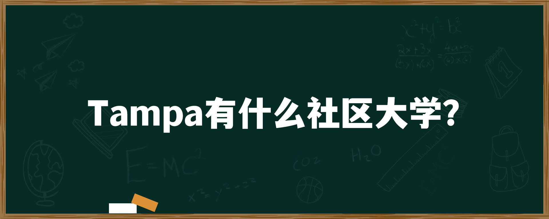 tampa有什么社区大学？