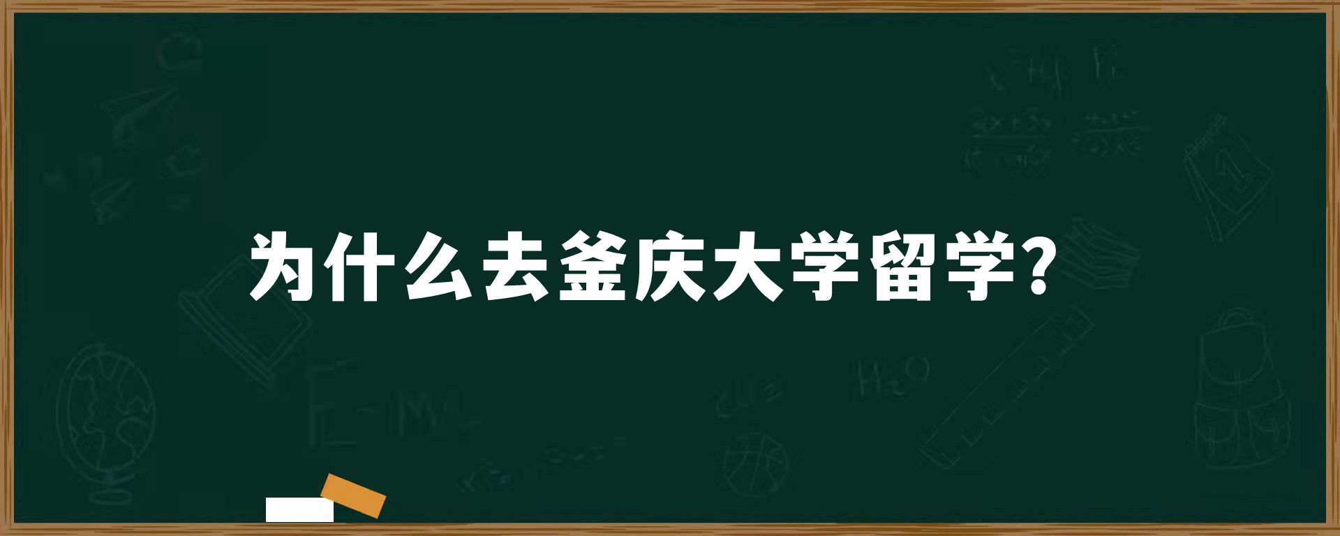 为什么去釜庆大学留学？