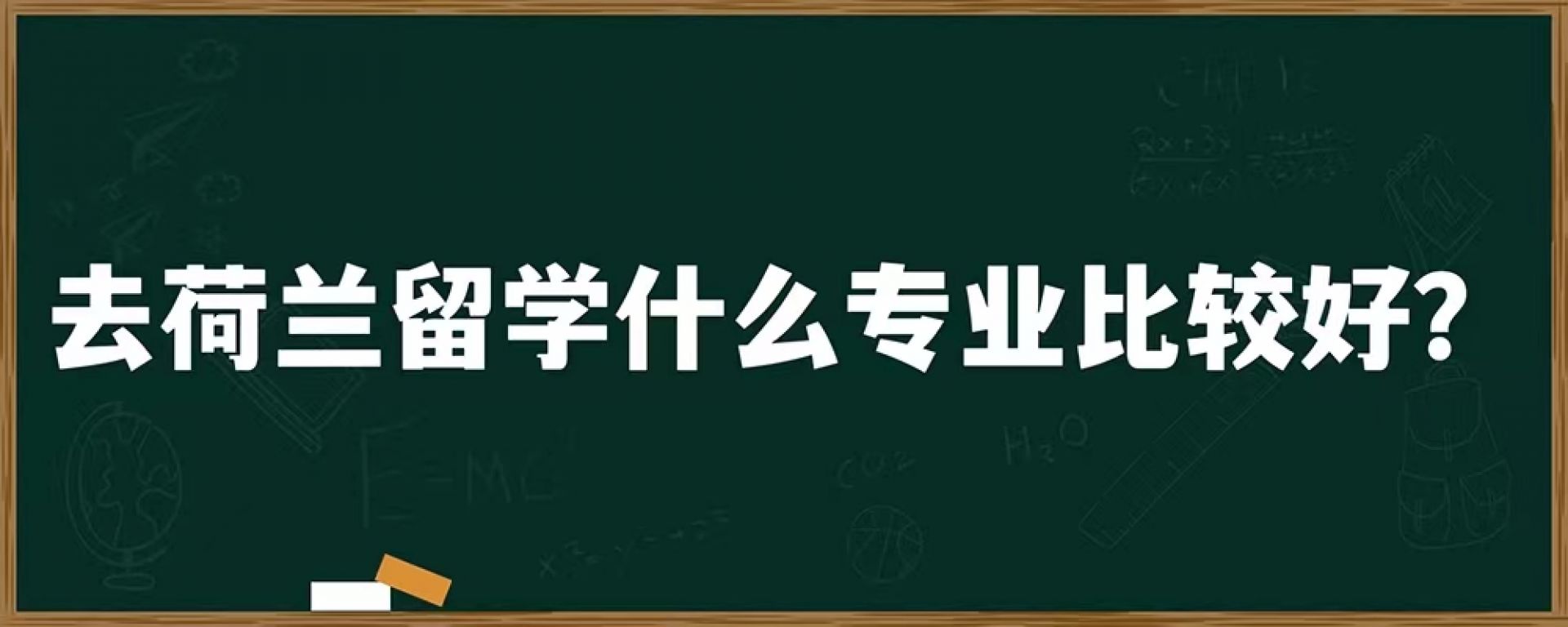 去荷兰留学什么专业比较好？