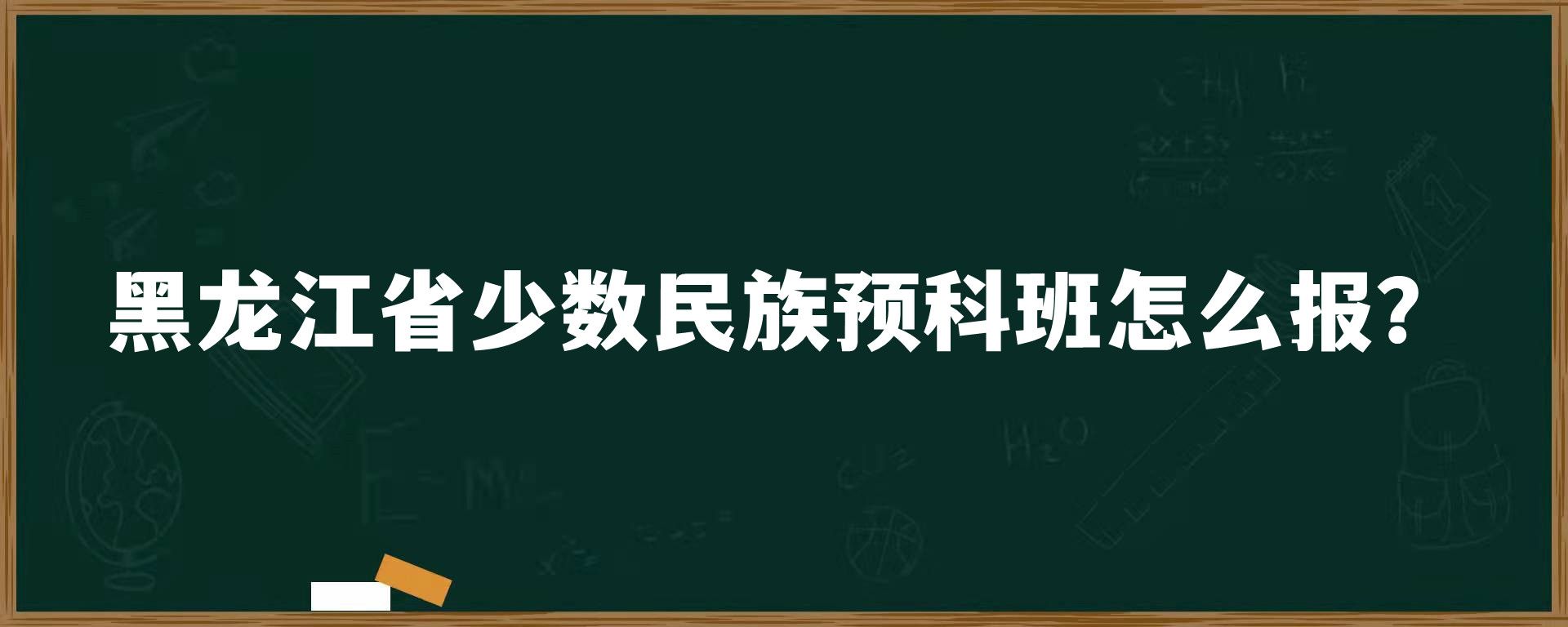 黑龙江省少数民族预科班怎么报？