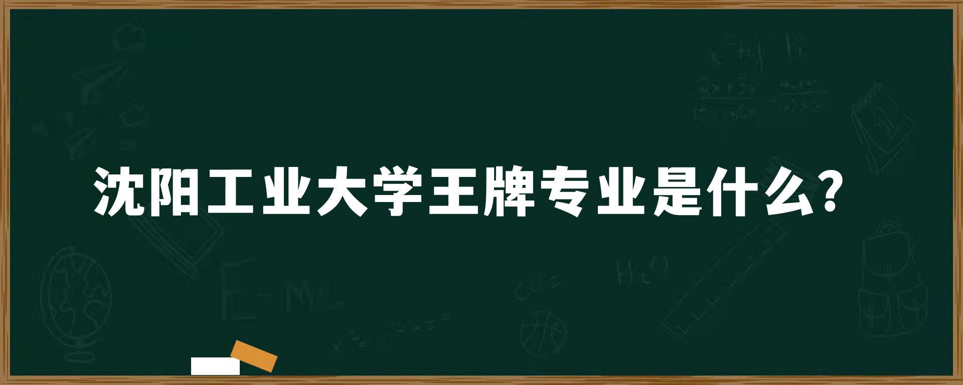 沈阳工业大学王牌专业是什么？