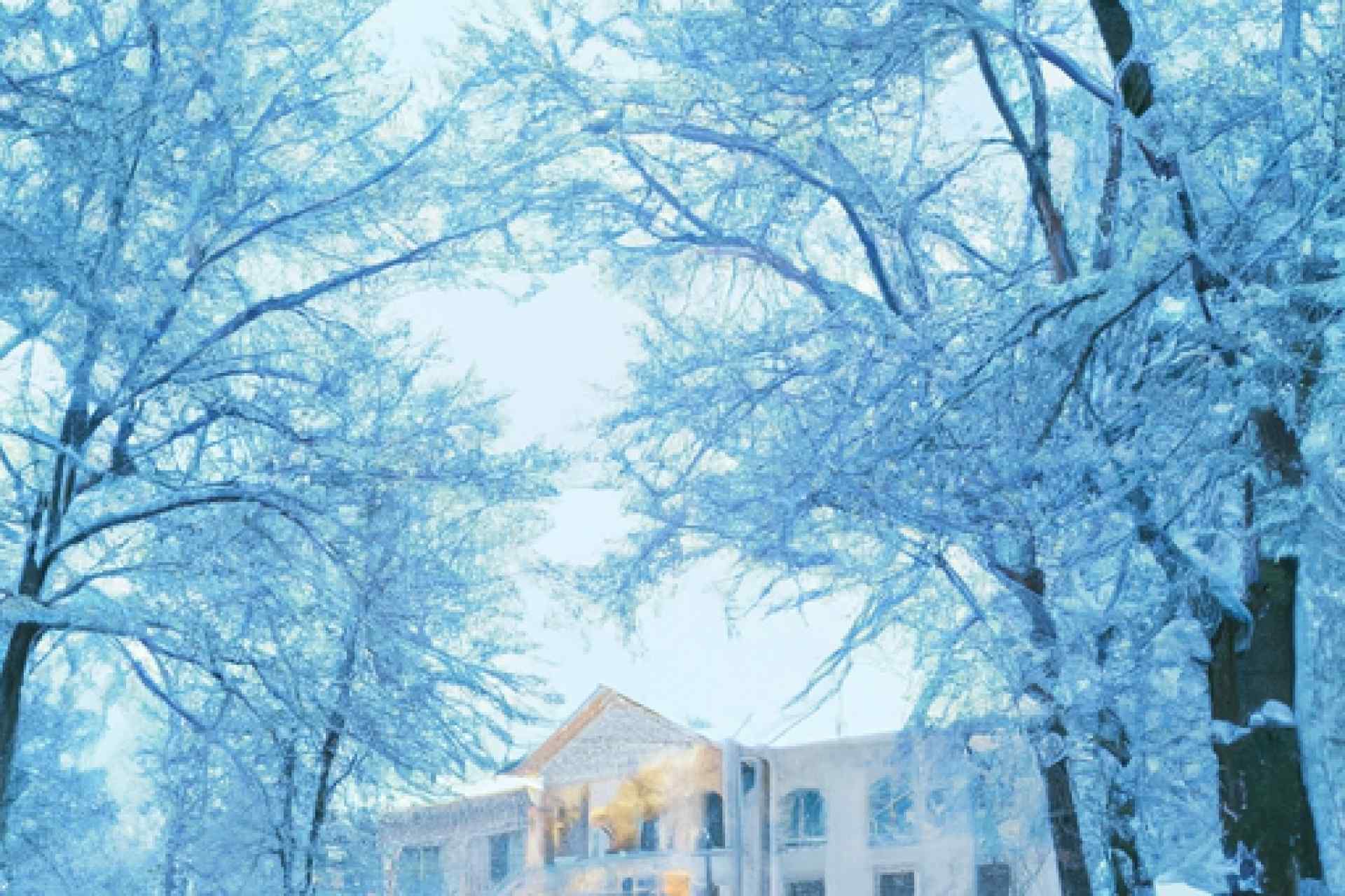 带上皮草去俄罗斯国际旅游学院赏雪景