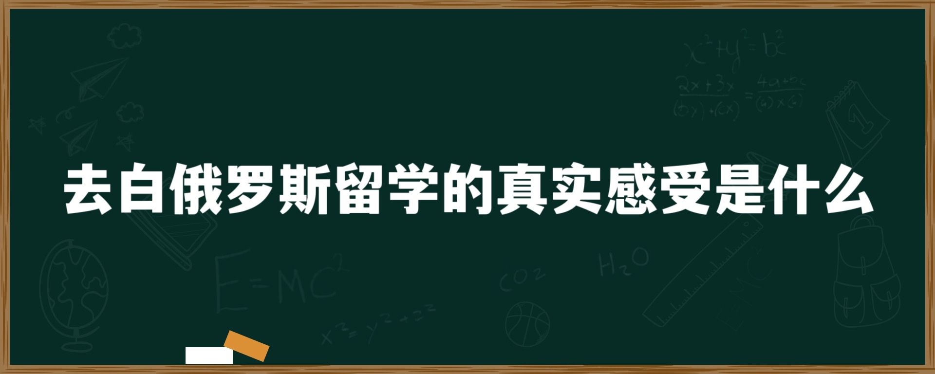 去白俄罗斯留学的真实感受是什么